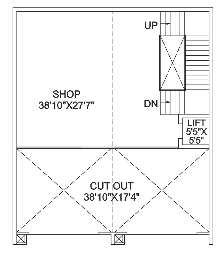 Shop Type 2 - Mezzanine Floor